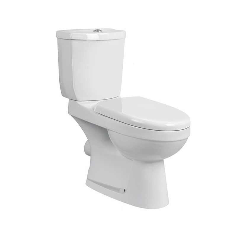 Wholesale High Quality Two Piece Toilet Cheap Hot Sale Sanitary Ware Bathroom WC Washdown Flush Toilet