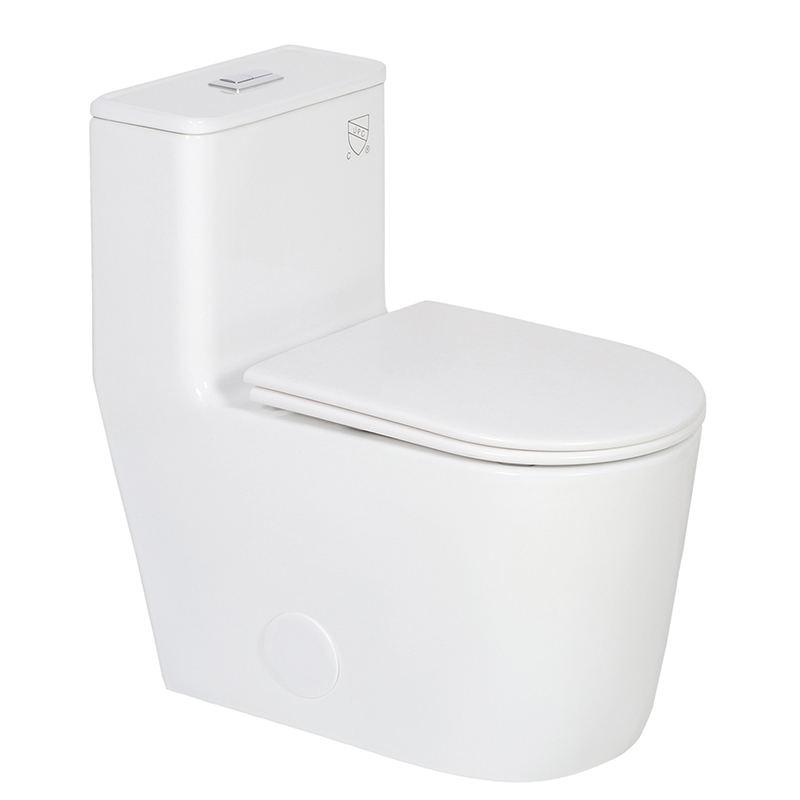 Luxury Matte Black Toilet Bowl Modern Elongated S-Trap One Piece Toilets