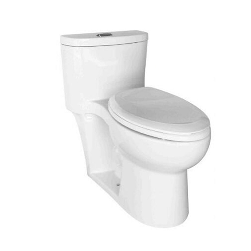 Bathroom siphon flush 1 piece toilet ceramic human toilet