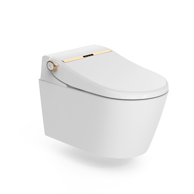 Factory Price wholesale Automatic Ceramic Wall-Mounted Smart Toilet