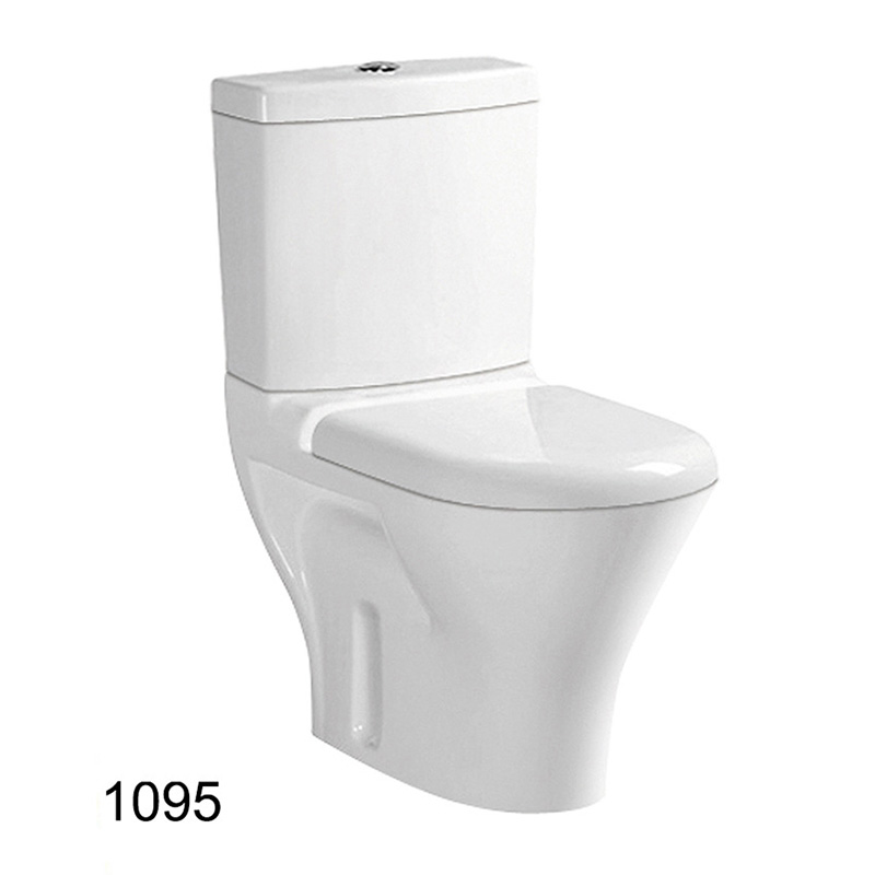 Wholesale Cheap Dual Flush WC Toilet Bowl Modern Ceramic Water Closet Two Piece Toilet For Bathroom