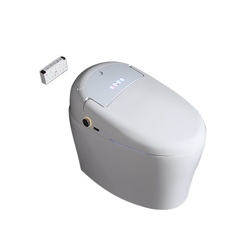 Bathroom integrated smart toilet