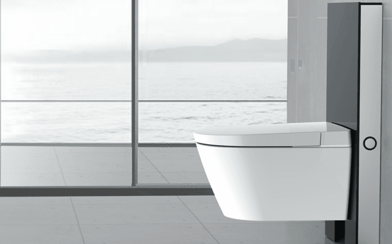 bathroom wall-hung toilet