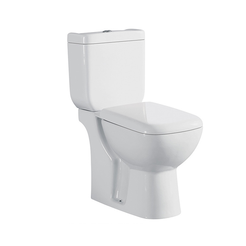 Bathroom Toilet Sanitary Ware Ceramic Floor Mounted Dual-flush Two Piece Toilet