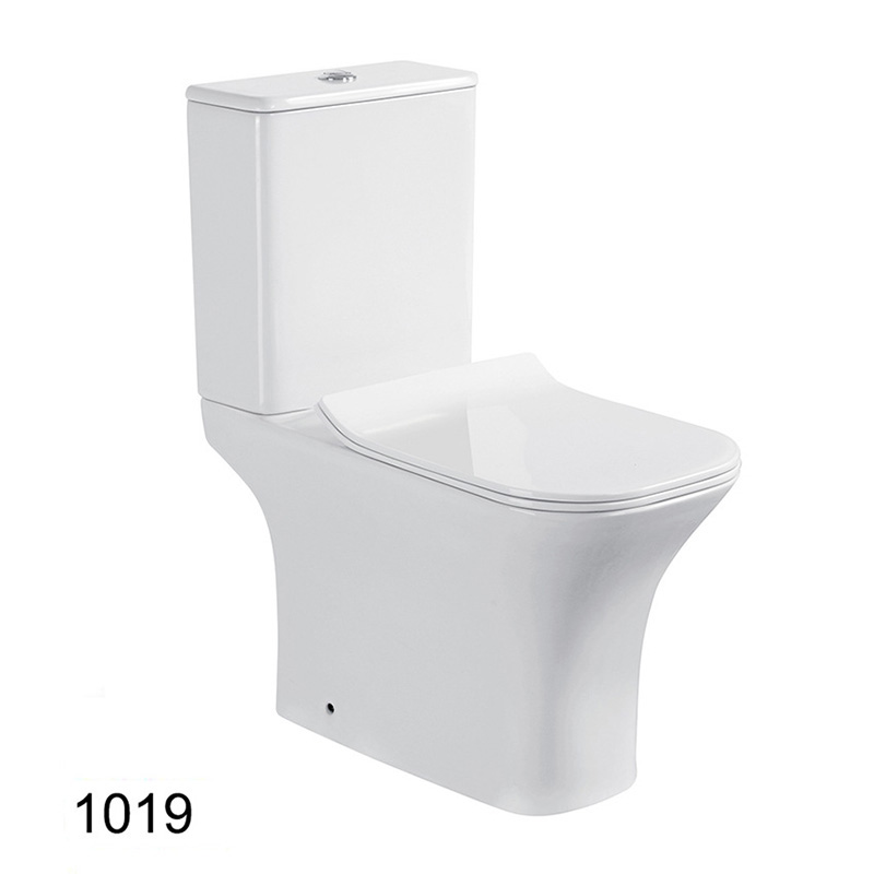 Toilet Professional Manufacture Low Flow Modern Bathroom Toilet Dual Flush Silent 2 Piece Toilets For Bathroom