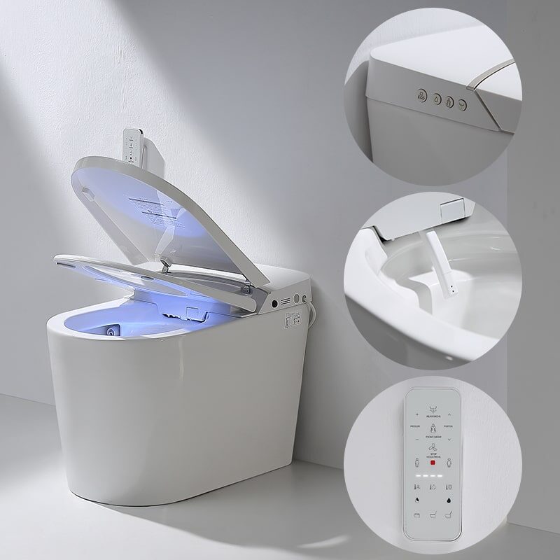 Automatic ceramic smart toilet toilet