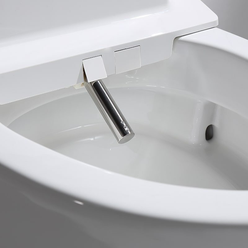 Modern tankless smart toilet
