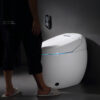 2021 Customized sanitary ware electric automatic flush toilet WC