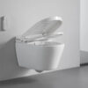 Swirl silent borderless wall-mounted toilet toilet