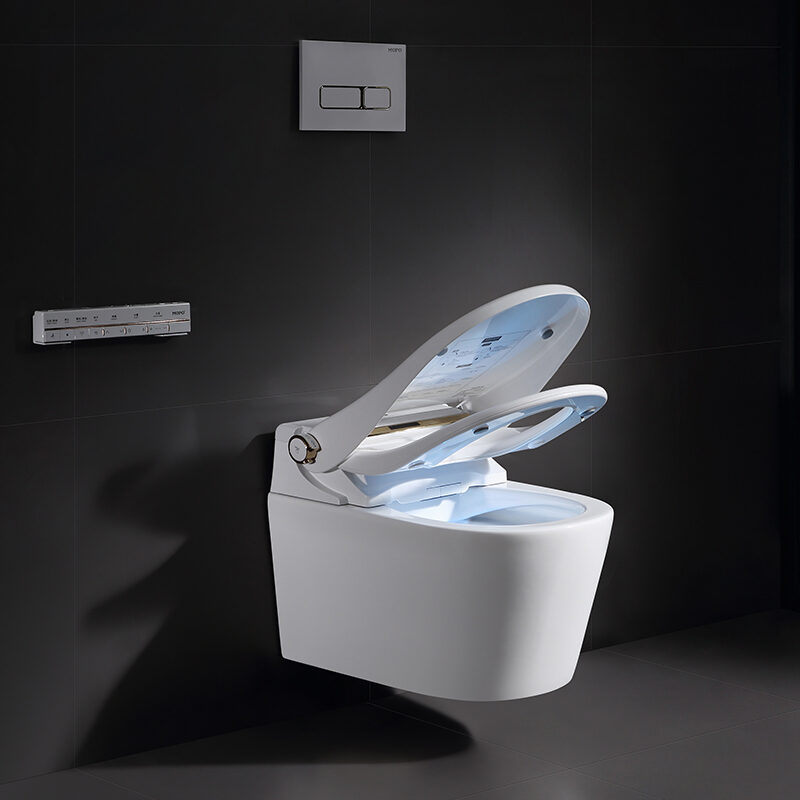 Bathroom ceramic wall-mounted toilet