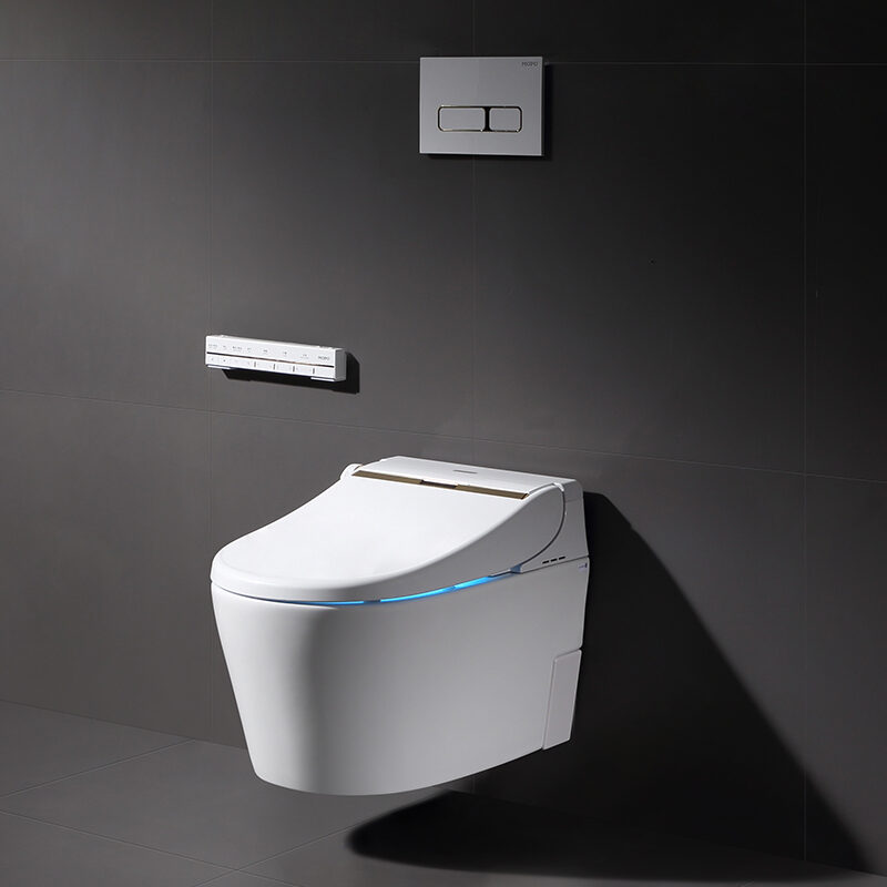 Smart wall-mounted toilet