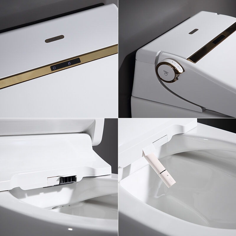 New hanging smart toilet
